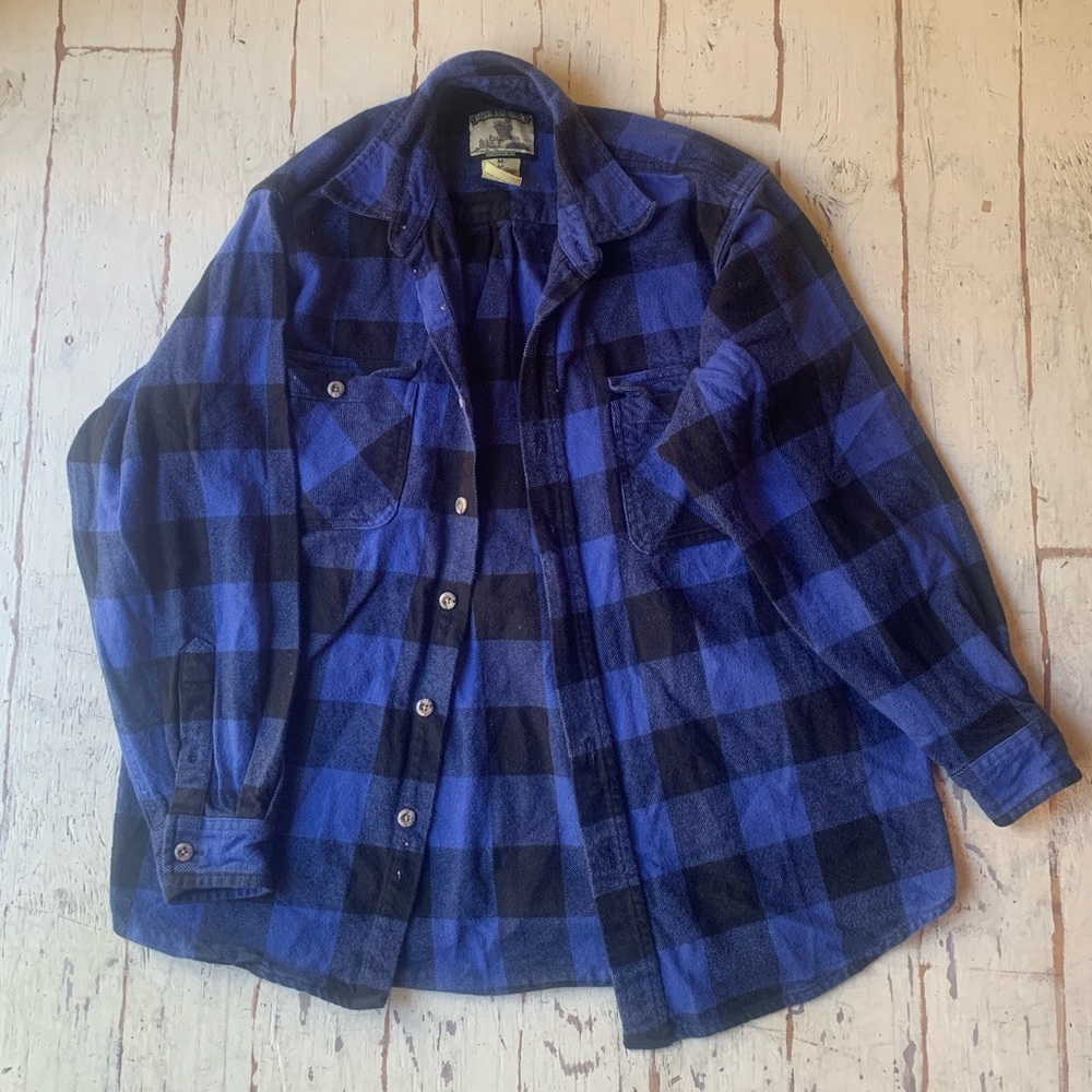Thick vintage plaid